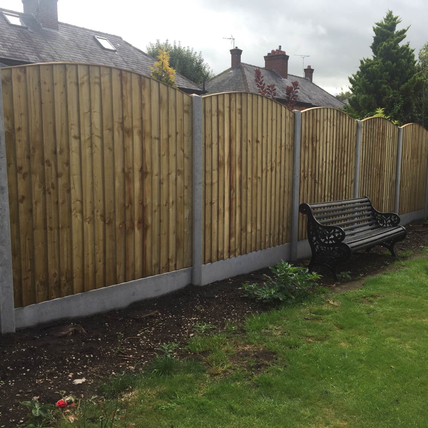 Base Panels Concrete Cheshire Fence Supplies Ringwood Fencing